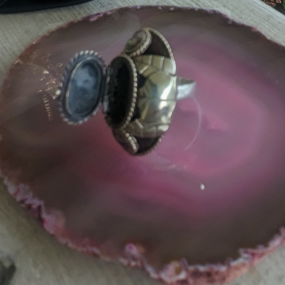 Vintage Taxco poison ring